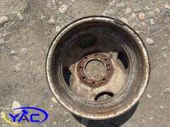 4- 16" Dual Wheels For 1Ton 225/75R16 & 2- Wheels ( Weather Worn and Cracked)