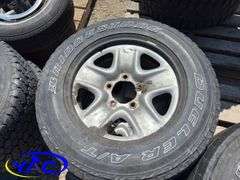 4- 255/70R18 Tires & Rims Off Of A Dodge