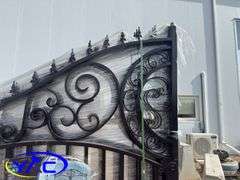 14Ft Bi-Parting Iron Gates