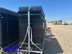 Wrought Iron Site Fencing (30 Pieces)