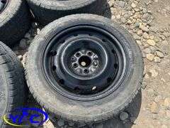 4- 205/55R16 Tires & Rims Off Honda
