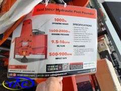 Post Driver Hydraulic SS 8"