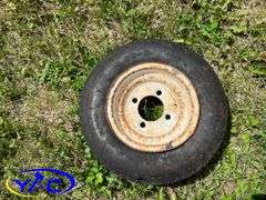 Assorted Sizes Of Implement Tires