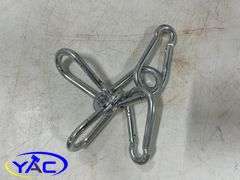 Snap & Screw Up Hooks, Double Swivel  & Animal Warning