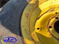 8- Assorted 9.5L-15 Implement Tires W/ Rims