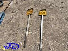 2- Slow Down Signs