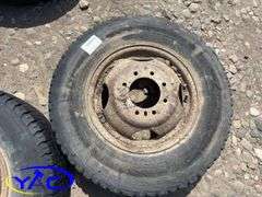 4- 16" Dual Wheels For 1Ton 225/75R16 & 2- Wheels ( Weather Worn and Cracked)