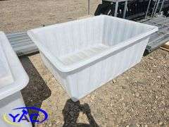 White Plastic Tote