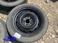 4- 205/55R16 Tires & Rims Off Honda