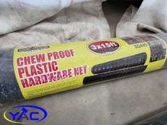 10- 3×15ft Plastic Hardware Net