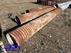 3- Various Length Steel Culverts (See Description)