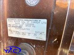 1980 FORD F600 GRAIN TRUCK