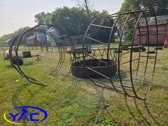3 Round Bale Feeders