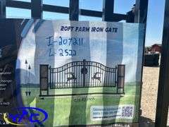 20FT Farm Iron Gate