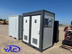 Portable Double Toilets - 2 Stalls