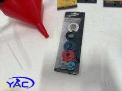 Funnels, PTFE Tape & Quick Disconnect Tool Set