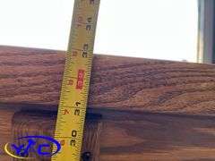 5' Oak Bench