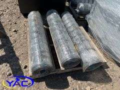 3- Rolls Of Galvanized Fencing (BUYER MUST PAY 3X THE BID PRICE)