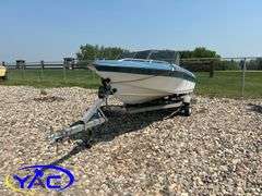 1989 16' SATURN BOAT W/ 1986 TRAILER
