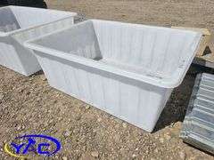 White Plastic Tote