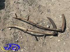 Grass Spreader/ Antique Tools/ Coal Pail