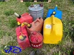 Assorted Fuel Containers