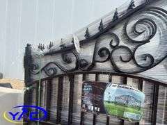 14Ft Bi- Parting Iron Gates