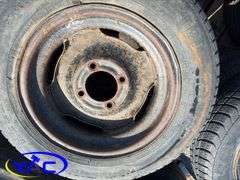 16 -15" Concord Packer Tires (Rims Only - Tires Cracked & Weathered)