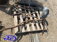 Grass Spreader/ Antique Tools/ Coal Pail