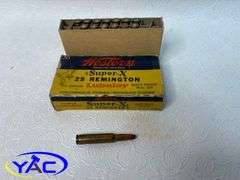 14 ROUNDS SUPER-X 25 REMINGOTON 117GR. AMMUNITION
