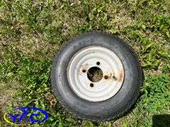 Assorted Sizes Of Implement Tires