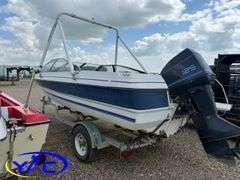 1987 BAYLINER CAPRI BOAT W/ 2004 EZ-LOADER TRAILER