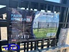 20FT Farm Iron Gate