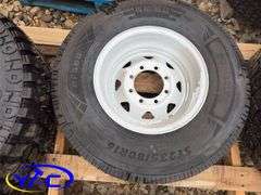 235/80R16 Tire On Rim