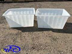 2 - Plastic Tubs