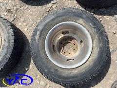 4- 16" Dual Wheels For 1Ton 225/75R16 & 2- Wheels ( Weather Worn and Cracked)