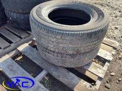 2- Bridgestone Dueler 235/70R17 Tires