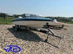 1989 16' SATURN BOAT W/ 1986 TRAILER