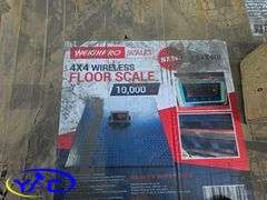 4x4 Wireless Floor Scale