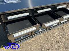 10FT 30 Drawers Stainless Steel WorkBench