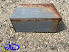 2 Drawer Metal Storage - 20"w x 8"h