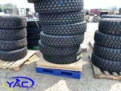 8- 11R24.5 Tires (BUYER MUST PAY 8X THE BID PRICE)