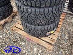 4- 35x12.50R18 Tires (BIDDER MUST PAY 4X THE BID PRICE)