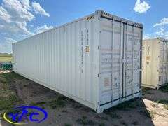 40' High Cube Container W/ 4 Side Doors