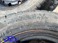 4- 205/55R16 Tires & Rims Off Honda