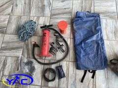 MERCURY INFLATABLE BOAT W/ 2006 EASYLOADER TRAILER