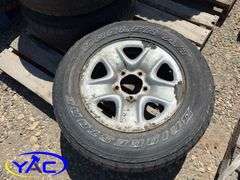 4- 255/70R18 Tires & Rims Off Of A Dodge