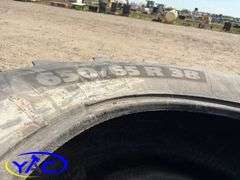 2- Michelin 650/65R38 Radial Tubles Sprayer Tires