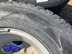 4- 245/75R16 Tires & Rims (Rims Only. Tires Cracked)