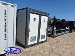 Portable Double Toilets - 2 Stalls